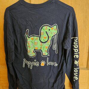 LS Puppie Love t-shirt - Med